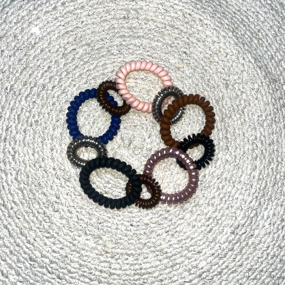 COIL HAIR TIES!!! $1 Each (or 5 for $4)